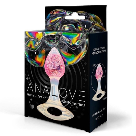 Анальная пробка AnaLove, 8.5 см