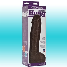 Фаллос-насадка Vac-U-Lock Hung, Doc Johnson