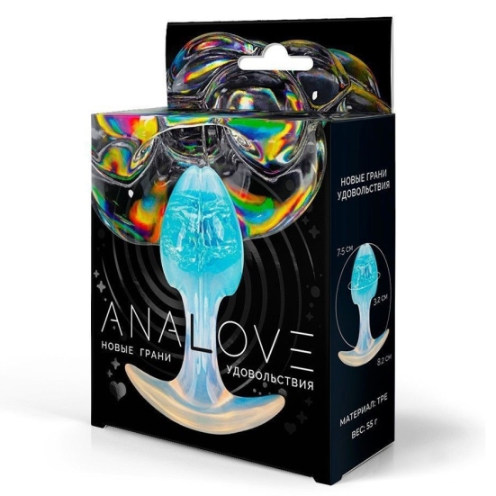 Анальная пробка AnaLove, 8.2 см