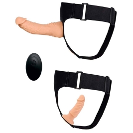 Страпон с 2 насадками Erowoman-Eroman