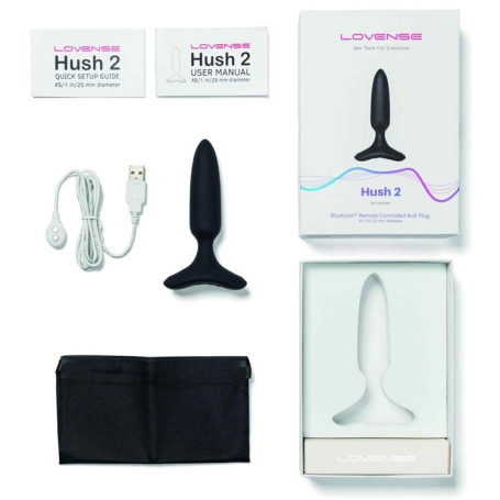 Вибро-пробка Lovense Hush 2 XS