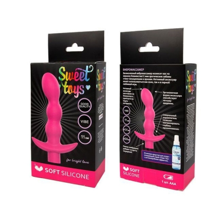 Анальный вибратор Sweet Toys